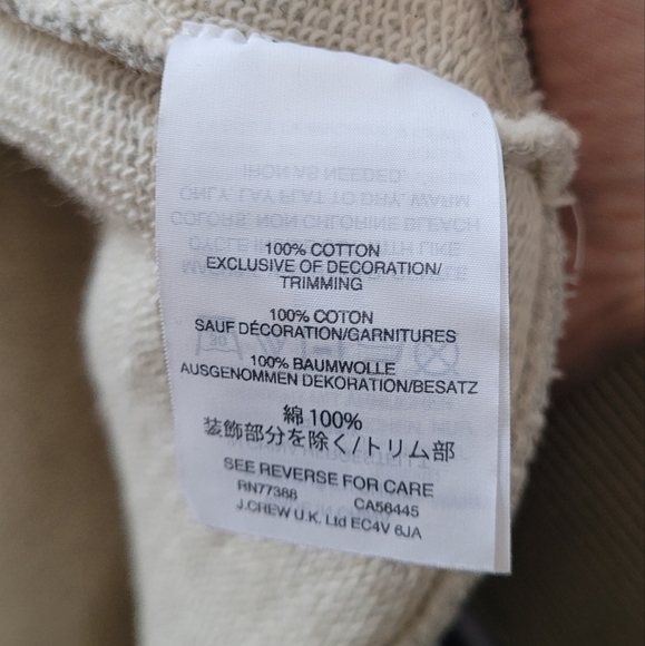 J. Crew Gray Sweater with Moon and Stars - Picture 8 of 8